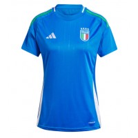 Camiseta Italia Primera Equipación Replica Eurocopa 2024 para mujer mangas cortas